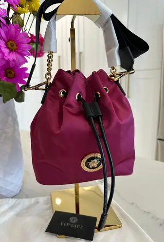 Versace Nylon Bucket Bag