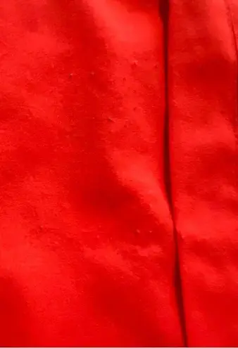 Bee Stitched Red Tunic Blouse Size Large