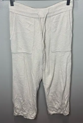 Barefoot Dreams Barefoot Dreams Women's CozyChic Lite Cream Wide Leg Pants Size XS