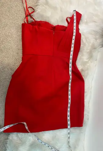 BCBGMAXAZRIA Vanessa Red Dress Size 6