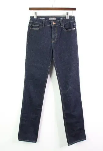 DL1961  Coco Mid Rise Curvy Straight Dark Wash Jeans 25