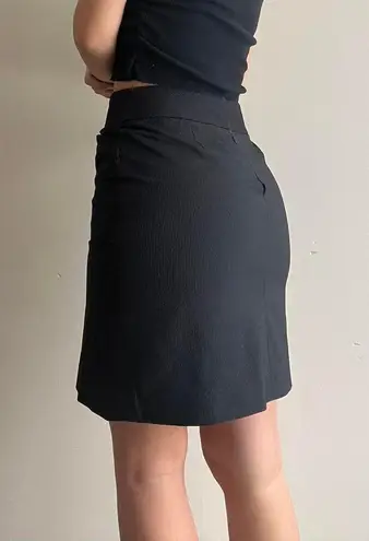 Black Mini Skirt Business Casual 28” Size 4