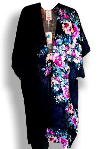 Johnny Was RARE Floral Cover-up Kimono