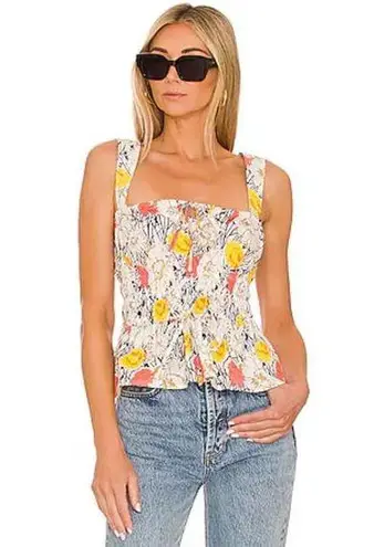 BCBGMAXAZRIA  Floral Poplin Gardena Top NwT    retail 158.   XL