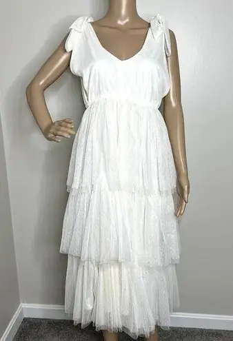 Baltic Born Tessa Tiered Tulle Midi Dress