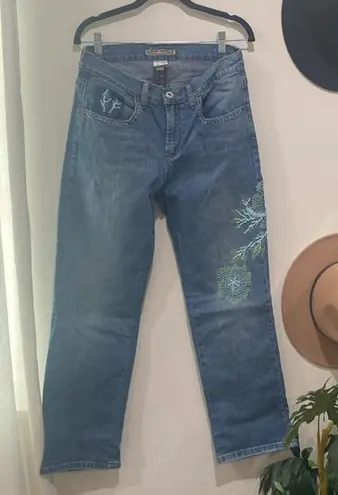 Z. Cavaricci beaded details jeans Blue Size 10 - Image 1