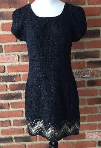 Blue Sparkle dress with rivets Sz M Size M