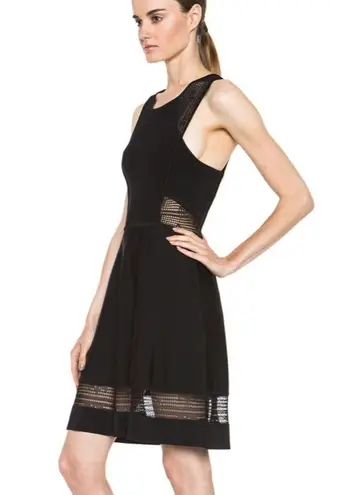 ALC Frank A.L.C. Black Petra fit and flare dress size small