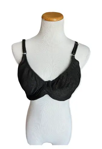 Womens Mamia Black Lace Underwire Bra