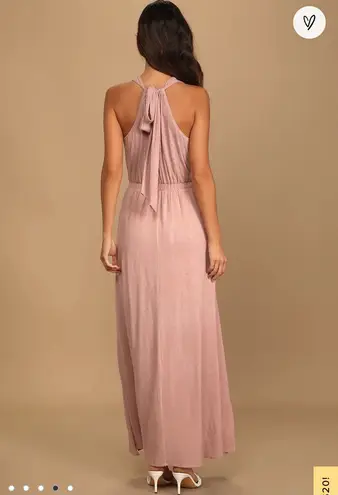 Lulus Blush Pink Maxi Dress