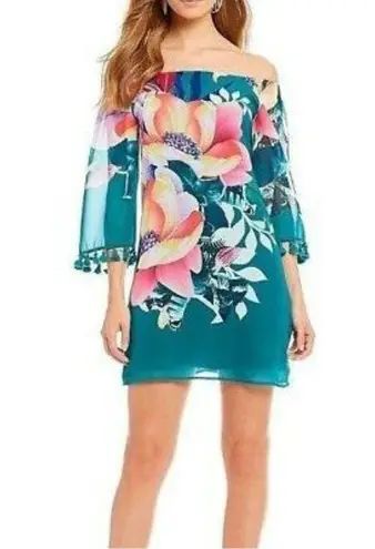 Trina Turk 💕💕 Amaris Floral Tropical Shift Dress