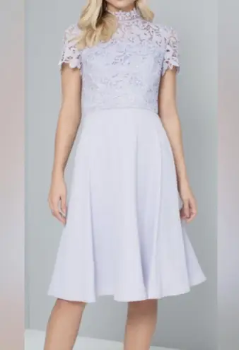 Chi Chi London NWT Dixie Dress size 6 spring wedding guest flutter sleeve