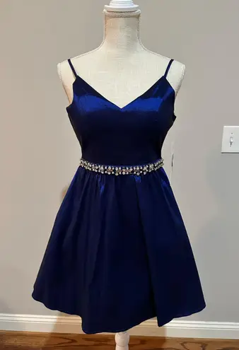 Honey and Rosie Blue Semi-formal Dress