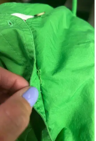 Nanushka Alyssa Mini Dress Green Womens Size XS