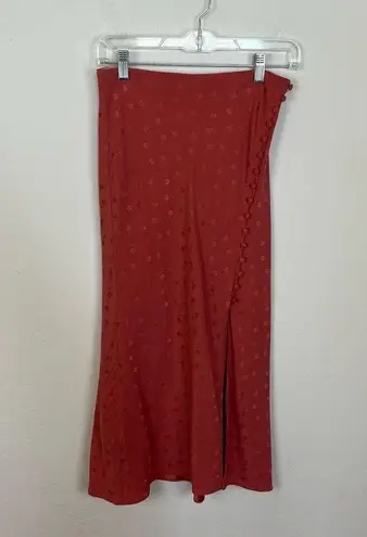 Veronica Beard Silk-blend Franconia Skirt In Faded Rose