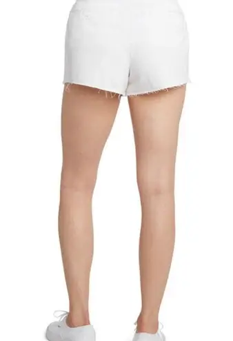 Dickies Girl Juniors' High Rise Fray white shorts size 7 28 waist