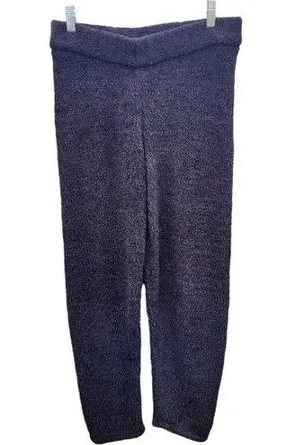 Modern Soul Womens Petite Small Pants Chenille Tapered Black Elastic Sherpa NWOT Size undefined