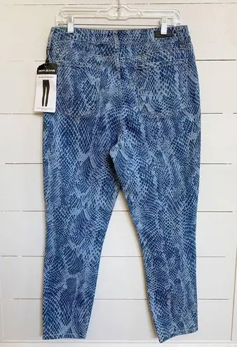 DKNY  High Rise Skinny Delancey Snake Skin Printed Jeans SZ 31/12 NWT WMN'S