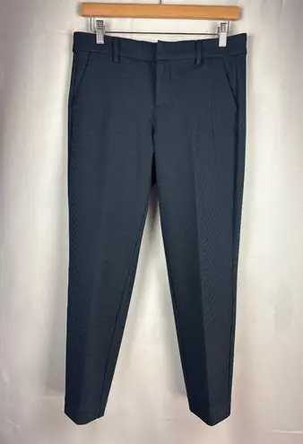 Liverpool Los Angeles Womens Petite Dress Pants 4/27 Navy Stretch Waist