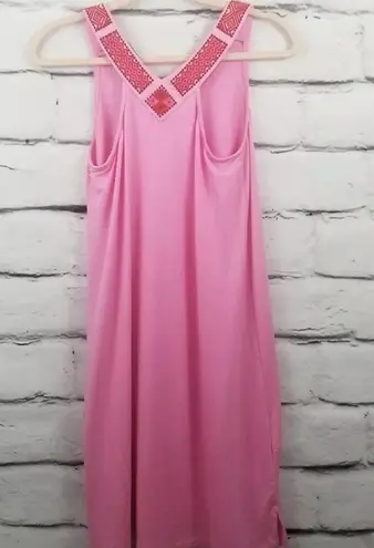 Gibson x Hi Sugarplum Embroidered Racerback Dress