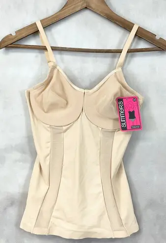 Slimmers Womens Nude Shapewear Cami 36B Medium Control Sears Sculpt Tank Tan Size undefined