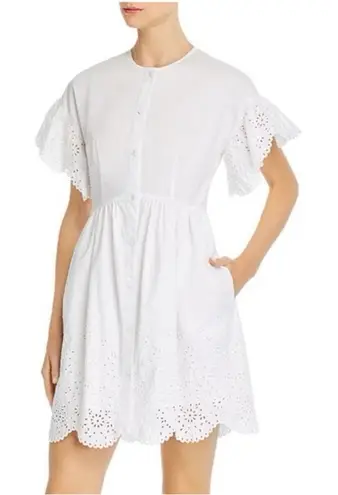 Rebecca Taylor La Vie Short Sleeve Eyelet Dress -