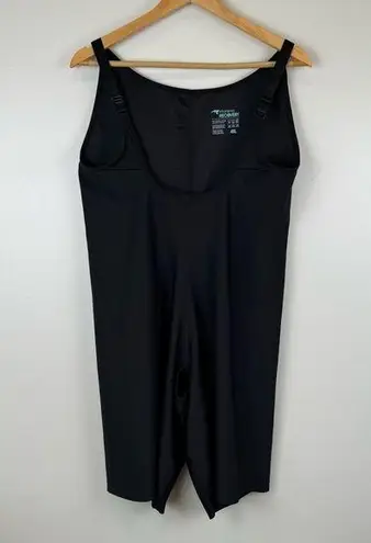 Marena Recovery Girdle with High Back No Closures Short Length Size 4XL Black