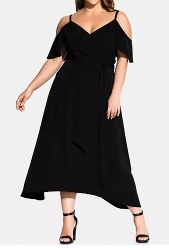 City Chic Black Sweet Delight Dress Sz.XXL(24) NWT
