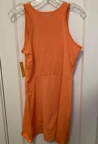 Eleven By Venus Williams Love Buzz Tennis Dress Nectarine M $98 MSRP Orange Size M