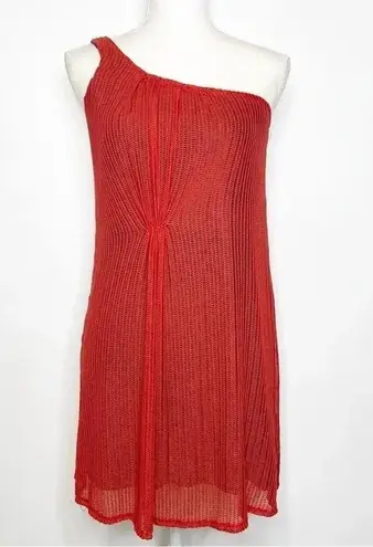 Judith March One Sleeve Overlay Net Dress Size Medium