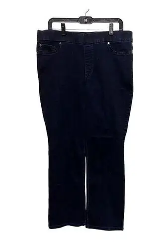 kim rogers  Jeans‎ Women's Size 16 Pull On Tummy Control Stretch Denim Blue ACL-C