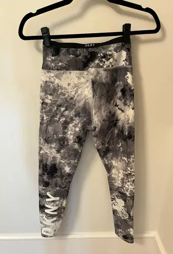 DKNY Sport Grey White Black Leggings