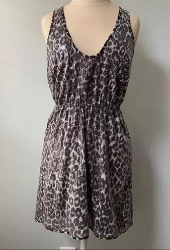 Rodarte Snow Leopard Sequin Dress