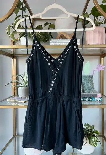 Lulus Second Look Black Romper