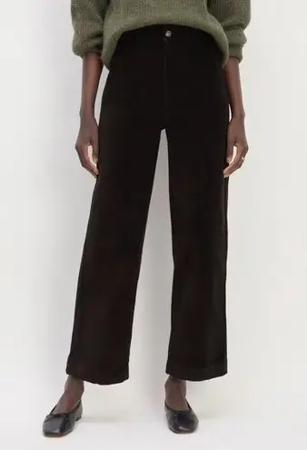 Everlane  Relaxed The Corduroy Wide Leg pants black Women’s Size 0 NWT