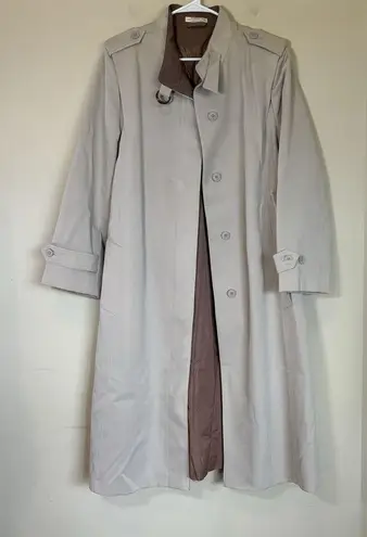 Vintage Forecaster of Boston 13/14 Knee Length Women's Trench Coat Size undefined