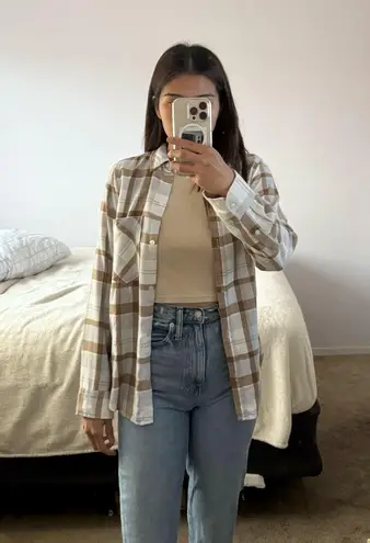 Abercrombie & Fitch Flannel Button Shirt Abercrombie - Image 1