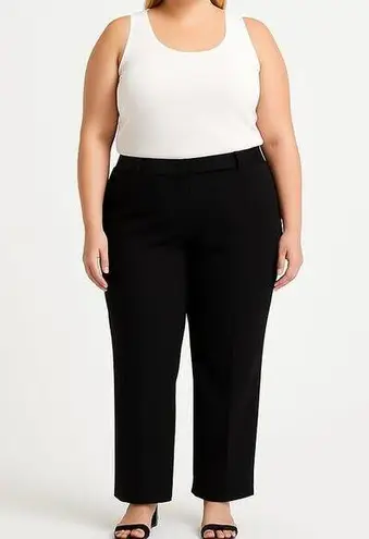 Amanda Smith Black Straight Leg Trousers