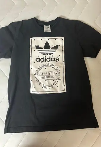 Adidas Black Logo Shirt