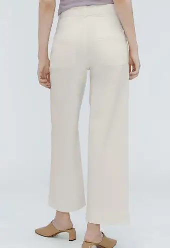 Everlane NWT  The Wide Leg Crop Pant in Bone