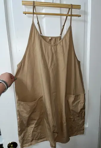 Amazon Tan Romper Shorts