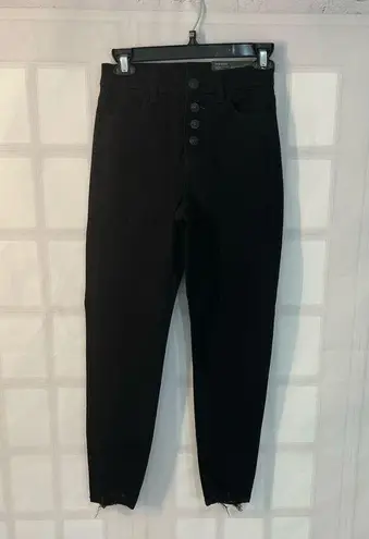 American Eagle  NWT Black The Dream Jean Curvy High Rise Jegging Crop Size 00/24W