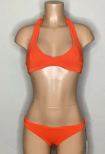 Robin Piccone New. orange bikini. XS. Retails $198