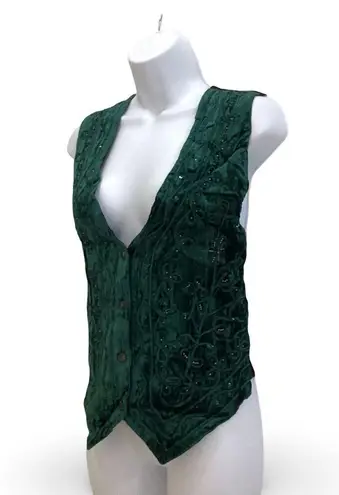 Speed Limit Holiday Vest Green Size M