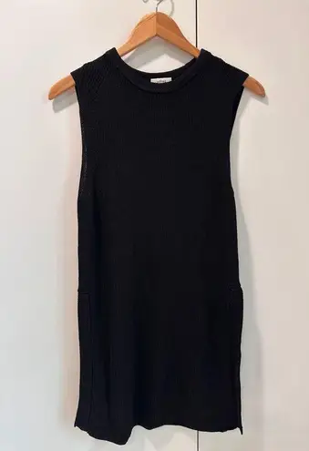 Wilfred Knit black Tank Tunic Top Size Small Sweater Knit Minimalist Style