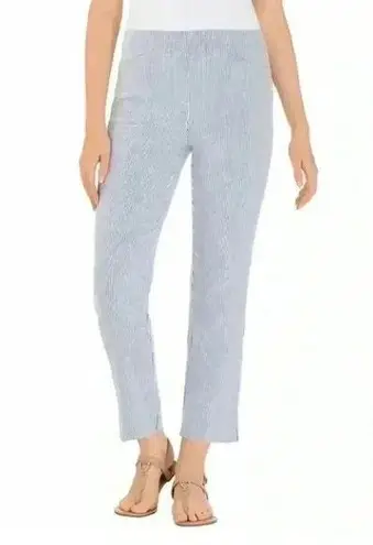 Hilary Radley 🆕 Seersucker Pull-On Ankle Pan XXL🆕