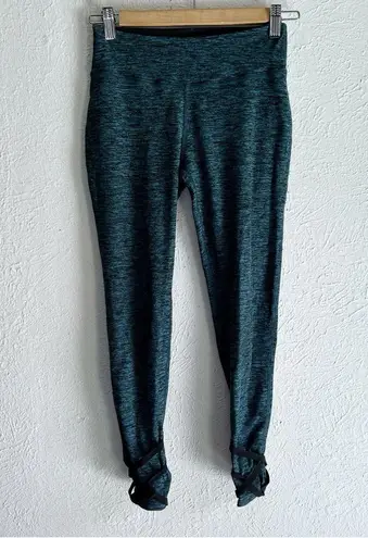 Beyond Yoga Overture Strappy Ballet Midi Legging Spacedye Green Sz Small