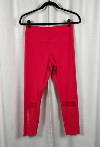 Zyia Coral Sunset Block Chill Light N Tight 7/8 Leggings Sz.6-8
