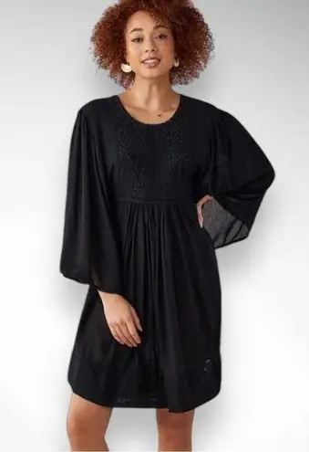 Charlie Paige Women's Black Boho Embroidered Dress Size Small | NWT