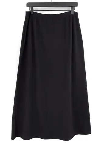 HANNA ANDERSSON Knit Maxi Skirt Black L Size L